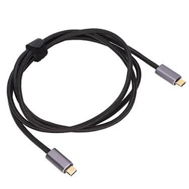 Imagem de Cabo USB 3.2 Tipo-C HD, Cabo USB Tipo-C 3.2100 W 20 Gbps de para Educação de EscritóRio 150 cm