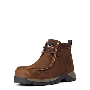 Imagem de Ariat Bota de trabalho feminina Edge Lte Moc Composite Toe, Marrom escuro, 41