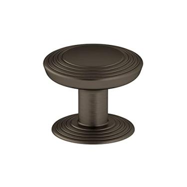 Imagem de Richelieu Hardware BP707032HBRZ Coleção Marsala 32 mm, puxador de armário transitório, bronze mel