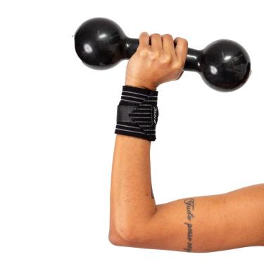 Imagem de Acte Sports, Munhequeira Elástica Ajustável R42, Preta