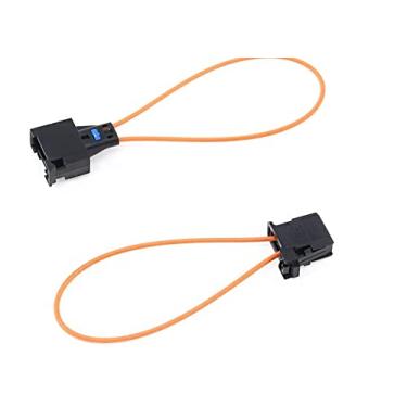 Imagem de Conjunto de conector macho e fêmea com laço óptico de 2 peças da maioria das fibras, sistema de navegação de dispositivo de diagnóstico para a maioria dos carros.