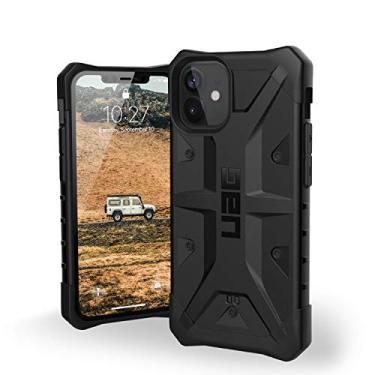 Imagem de URBAN ARMOR GEAR Capa protetora Pathfinder UAG projetada para iPhone 12 Mini 5G [tela de 5,4 polegadas], resistente, leve, à prova de choque, preta