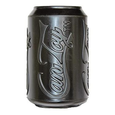 Imagem de Lata de refrigerante de borracha natural Magnum para mastigadores agressivos, feita nos EUA, preta, média