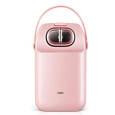 Imagem de Yajun Máquina de waffles elétrica máquina de sanduíche forno de bolo de ovo cozinha máquina de café da manhã fácil de limpar pratos antiaderentes extra profundos, rosa