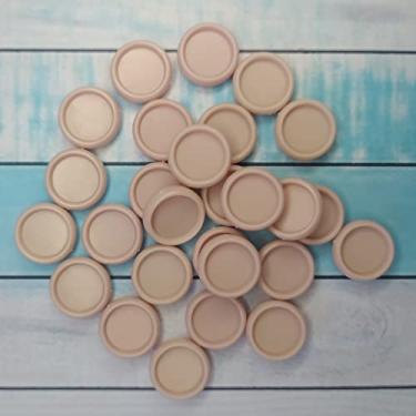 Imagem de Kit 12 Discos P 18mm de Caderno Infinito Sistema Inteligente Amor Infinito Cadernos - Liso (Rosê)