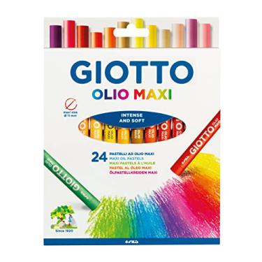 Imagem de Giz Pastel Oleoso, Giotto, 293100, Multicor, 24 Cores