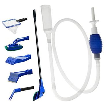 Imagem de Generic com Esponja Kit Conjunto de Telescopic Clean Set Kit Siphon Aquarium