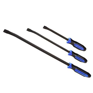 Imagem de Mayhew Tools 14071BL Dominator Pro 3 peças Pé-de-cabra curvada, 30,5 cm, 43,1 cm e 63,5 cm, azul