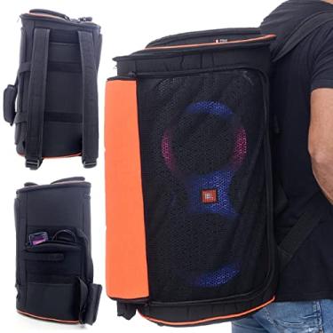 Imagem de Bolsa Case Bag Mochila Polo Culture Compatível com Jbl Partybox 110 Abertura Frontal Completa Premium
