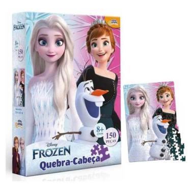 Imagem de Quebra-Cabeça 150 Peças Frozen - Toyster 8028