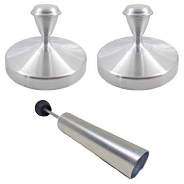 Imagem de Kit 2 Modeladores De Hambúrguer + 1 Molde Modelador P/Kafta