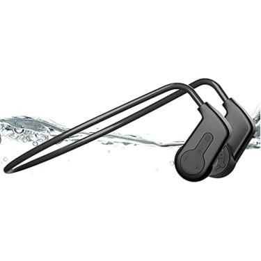 Imagem de Fones De Ouvido De Natação Sem Fio IP68 À Prova D'água, Fones De Ouvido Bluetooth 5.0 De Condução Óssea, Fone De Ouvido Esportivo De Ouvido Aberto Com Memória 16G, Reprodutor De Música MP3 Para Co