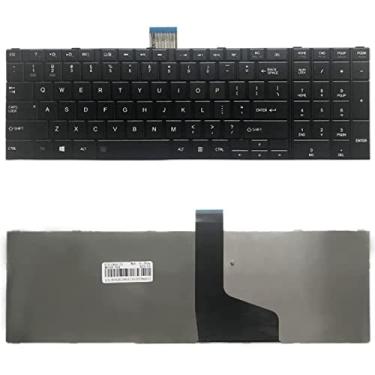Imagem de Yuchao Teclados de substituição Teclado da versão dos EUA para Toshiba Satellite C850 C850D C855 C855D L850 L850D L855 L855D L870 L870D Acessórios para computador