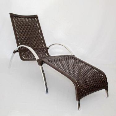 Imagem de Conjunto Chaise, 4 Cadeiras, Mesa e 2 Espreguiçadeiras Em Alumínio Trama 