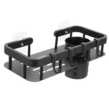 Imagem de Garneck Sem Rack De Perfuração Prateleira Decorativa Prateleira De Parede Escova De Dentes Suporte De Parede Prateleiras De Armazenamento Creme Dental Chuveiro Organizador De Parede