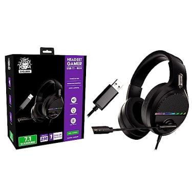 Imagem de 5+ Headset Fone Gamer 7.1 Led RGB 5+ Gamer Y5-2000