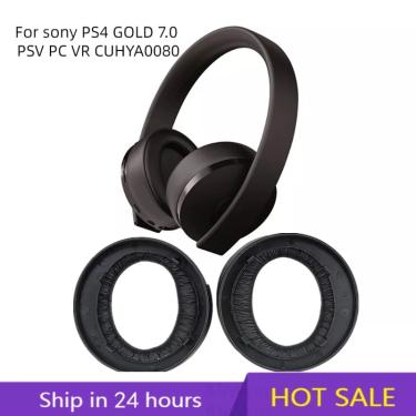 Imagem de CUHYA-0080 Earpads para Sony PlayStation Gold  fone de ouvido sem fio  Gamer 2018  fone de ouvido