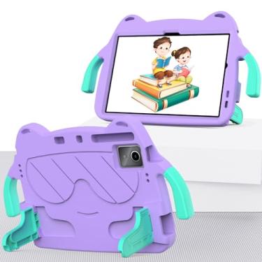 Imagem de Capa protetora para tablet Lightweight EVA Protective Case Compatible with Samsung Galaxy Tab A9 Plus 2023 SM-X210/SM-216B/SM-X218 Galaxy Tab A9+ 11" Durable Shockproof Cover for Kids - Cute and Safe