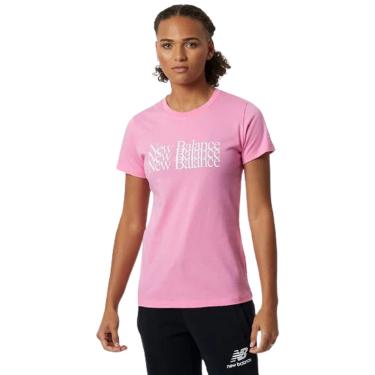 Imagem de Camiseta New Balance Athletics Celebrate Feminino - Rosa