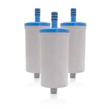 Imagem de Kit 03 Refil Vela Filtro Copo Torneira Metal Cozinha Gourmet Pia (Refil para Copo Torneira Pia Universal)