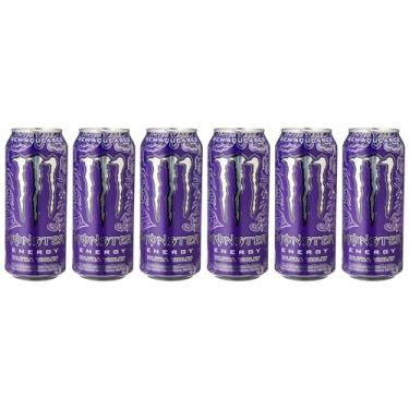 Imagem de Pack de Monster Ultra Violet LT 473ml - Unidade 6 unidades
