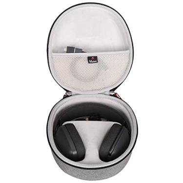 Imagem de Mchoi Capa de fone de ouvido compatível com Logitech Zone Vibe 100 e 125 / para fones de ouvido sem fio Logitech G PRO X, G735, apenas capa, cinza
