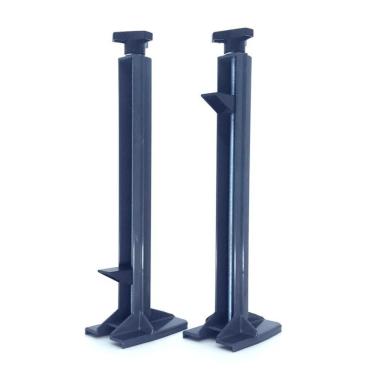 Imagem de Kit 4x suportes de régua para azulejo - moldimplas