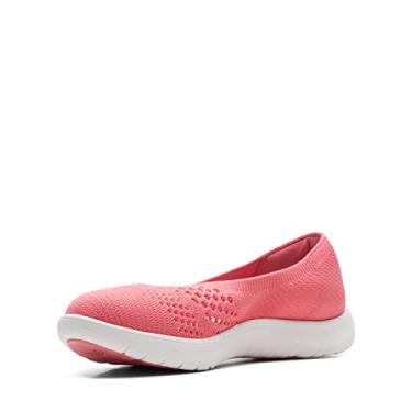 Imagem de Clarks Mocassim feminino Adella Moon, Malha coral, 5.5