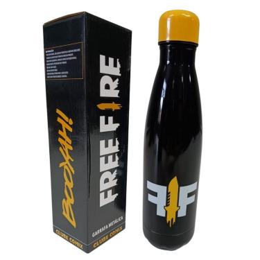 Imagem de Garrafa Térmica Cantil Inox Oficial FREE FIRE 500ml-Unissex