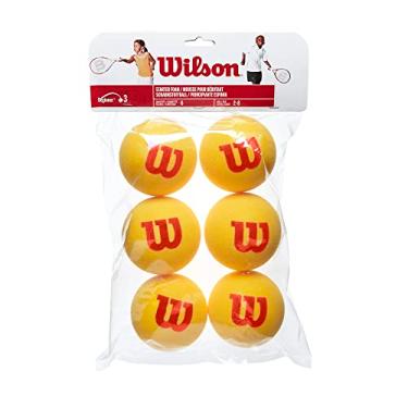 Imagem de Bola de tênis de espuma Wilson Starter – Pacote com 6 bolas