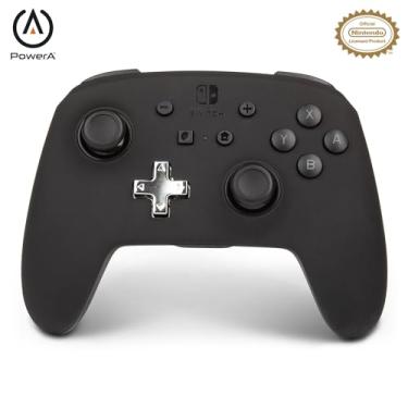Imagem de PowerA Enhanced Wireless Controller for Nintendo Switch/Switch 2 / Switch Lite/OLED Model - Black - Gamepad, game controller, Officially Licensed