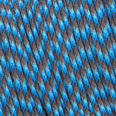 Imagem de Paracord West Coast – Mais de 300 cores – Corda de paraquedas 550 – Paracord tipo III 7 fios de 2,54 m, 3,8 m, 7,6 m, 1,3 m, 2,4 m e carretéis de 250 e 1000 pés, Abyss, 100 Feet