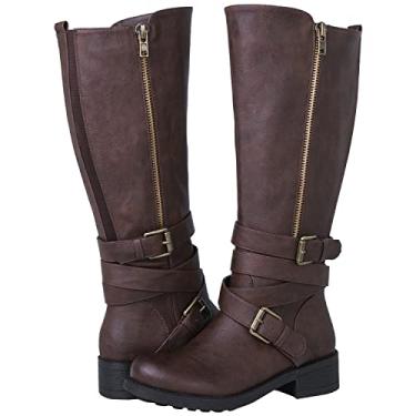 Imagem de GLOBALWIN Botas femininas fashion 18YY06, 18yy06, marrom, 7