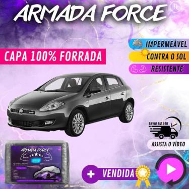 Imagem de Capa Cobrir Carro BRAVO 100% Forrada Armada Force 100% Impermeável For