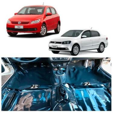 Imagem de Tapete assoalho gol voyage g5 g6 g7 grafite - MANOS TAPETES