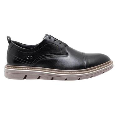 Imagem de Sapato Masculino Democrata 604101-001 Metropolitan Jeff, Preto, 41