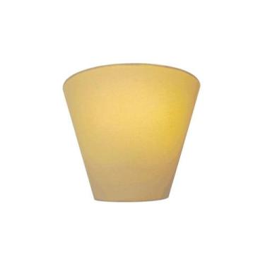 Imagem de Arandela Retro Cone Md-2001 Cúpula em Tecido 25/26x13cm Algodão Crú - 