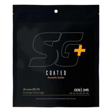 Imagem de Encordoamento de violão aço Sg coated 0,9