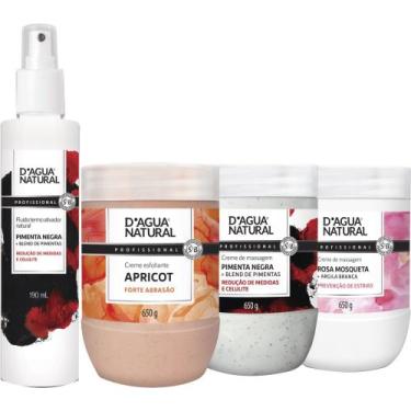 Imagem de Kit massoterapia esfoliação redução de medidas E cicatrização - Genéri