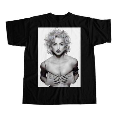 Imagem de Camisa Madonna Show Camiseta Unissex - SEMPRENALUTA, Peeto, G
