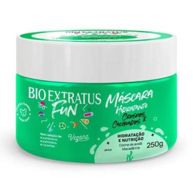 Imagem de Mascara fun crespos e cacheados 250g bio extratus - BIOEXTRATUS