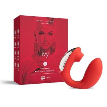 Imagem de Vibrador e Estimulador de Clitóris Recarregável Go Vibe Ivy - A Sós