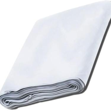 Imagem de Fita PVC Branca Largura 10 Cm Com 10 Metros De Comprimento Para Tubula