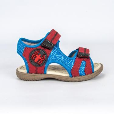 Imagem de Sandalia Papete masculina infantil menino aranha 20 ao 27 - Skip Calça