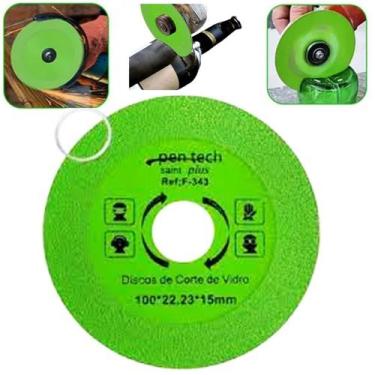 Imagem de Disco de corte de vidro 100* 22,23*15mm pen tech