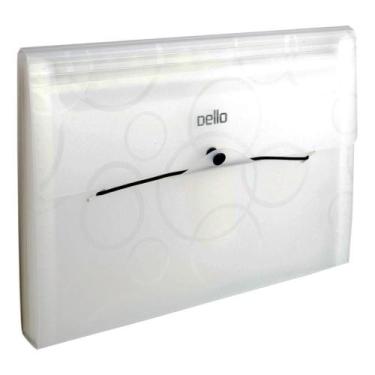 Imagem de Pasta Sanfonada A4 Dello Fine 12 Divisórias 6070 Cristal