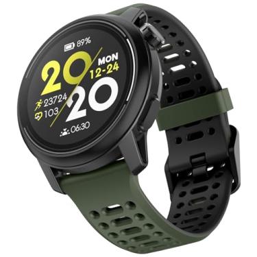 Imagem de ISABAKE Pulseira de relógio de liberação rápida de 22 mm compatível com Coros Pace 3/Apex 2 Pro/Apex Pro/Apex de 46 mm, pulseiras de silicone femininas e masculinas compatíveis com smartwatch COROS