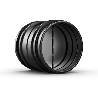 Imagem de AC Infinity Amortecedor de 15,24 cm, inserção de dutos de fluxo de ar unidirecional com lâminas dobráveis carregadas por mola para dutos de 15,24 cm em exaustores e ventiladores de banheiros