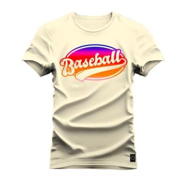Imagem de Camiseta Estampada Premium Algodão Base Ball Colors - Nexstar, G, Pero