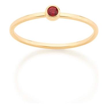 Imagem de Anel Infantil Solitário , Composto Por 1 Zi 512809 - Rommanel, Rosa es